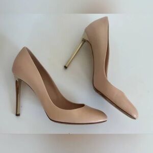 Christian Dior Nude & Gold Stiletto Heels